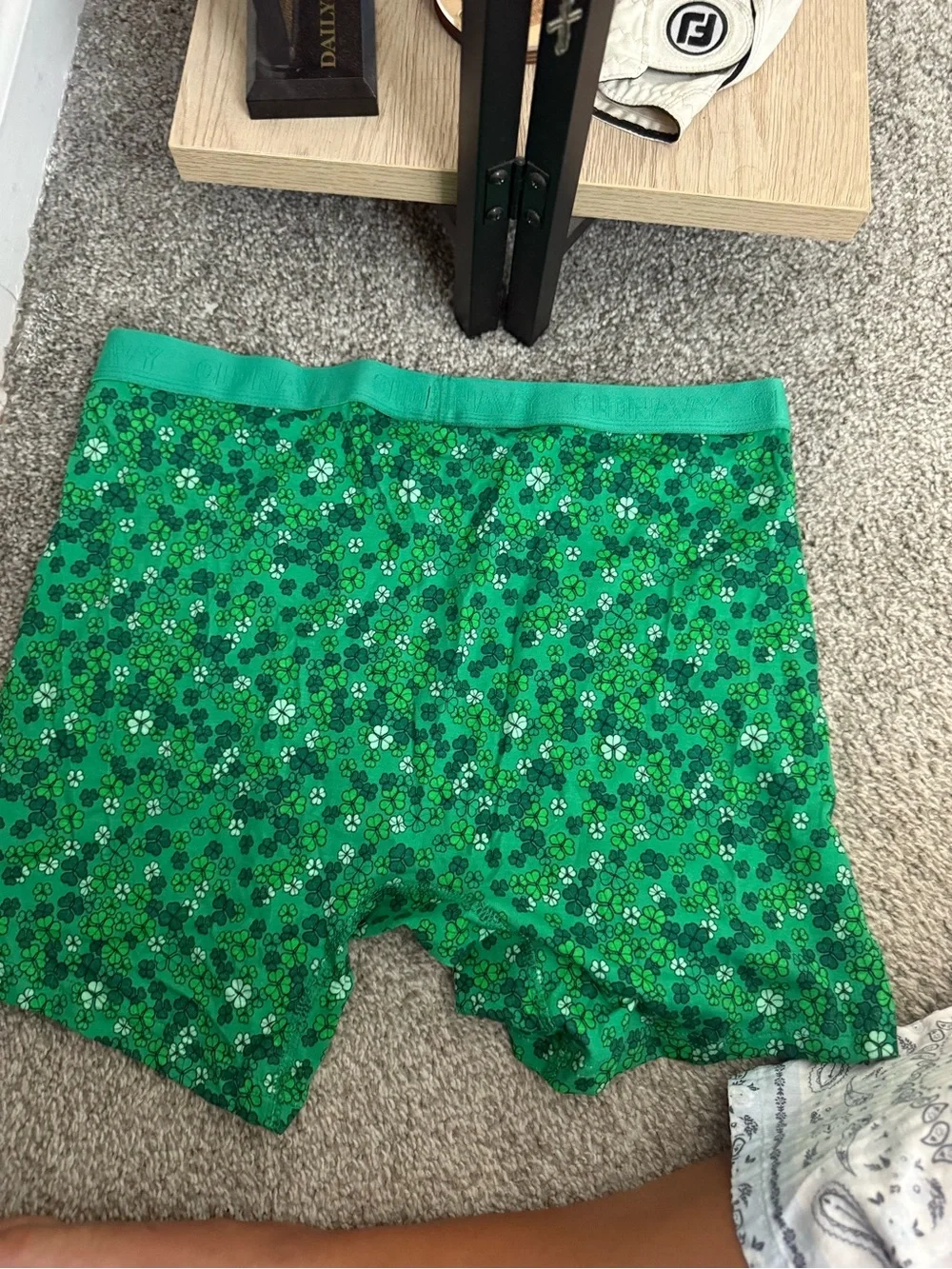 Old Navy Green Waistband Garment